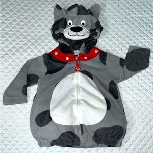 Carter’s Infant Boys Dog Puppy Themed Coat Jacket Costume Zipper Hood Size 3-6 m